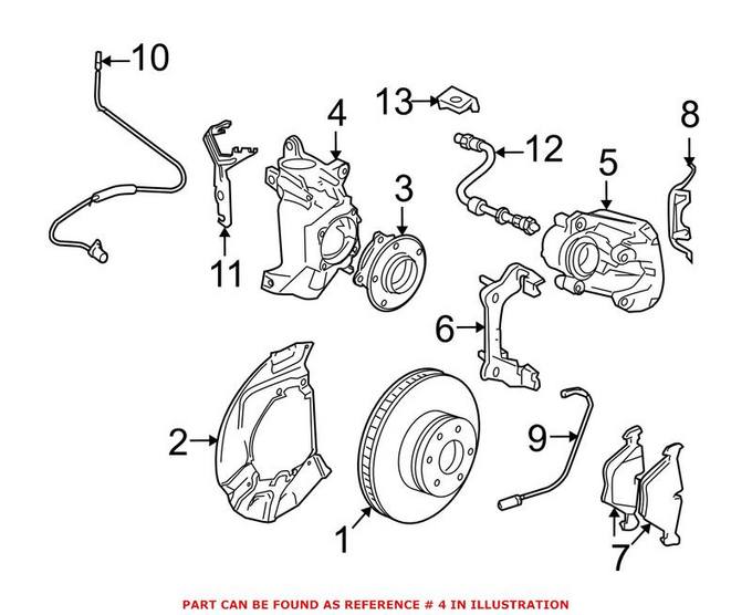 BMW Steering Knuckle - Front Driver Left 31212282879